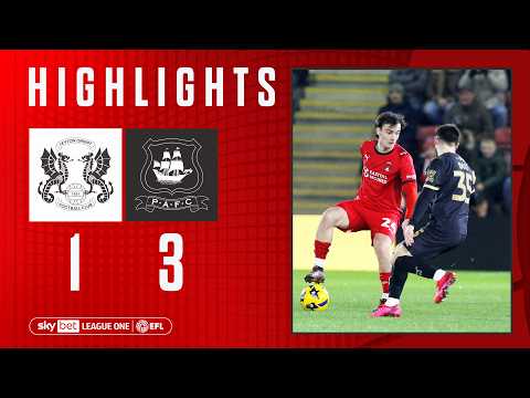 Highlights: Leyton Orient 1-3 Plymouth Argyle