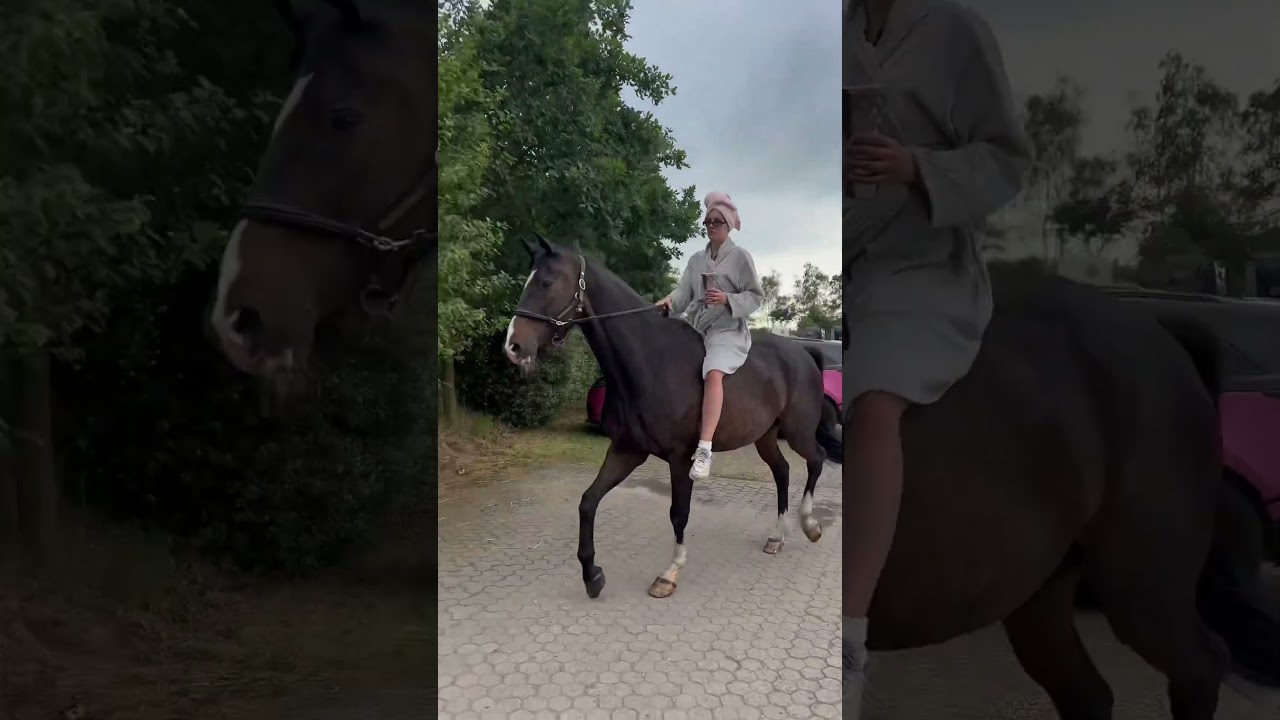 I’m just a girl 💁🏼‍♀️💞 the best POV gets a pin 📌😂 #equestrian #horse #horseriding