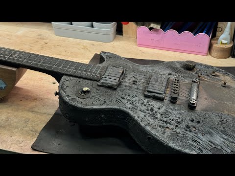 Restoring a Burned Gibson Les Paul – Bringing It Back to Life. Part 1