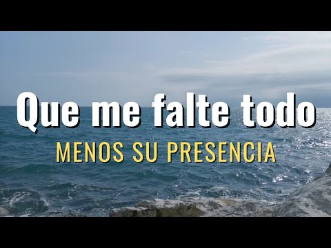 Que me falte todo - Daniel Castro Cover (Letra)