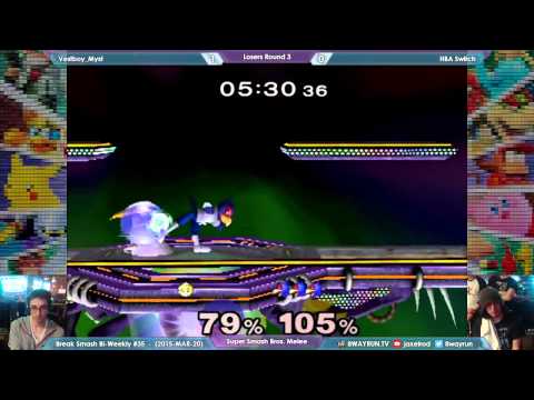 Break Smash #35   SSBM L3   Vestboy Myst VS HBA Switch