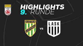 SC Austria Lustenau - LASK 9. Runde ADMIRAL Bundesliga 2026/27