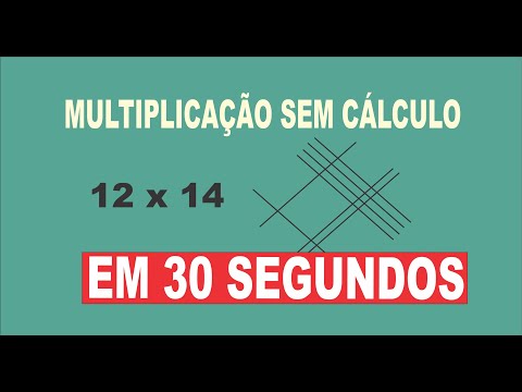 ASSIM VOCÊ NUNCA VIU / MULTIPLICAR EM 30 SEGUNDOS #macete #matematica