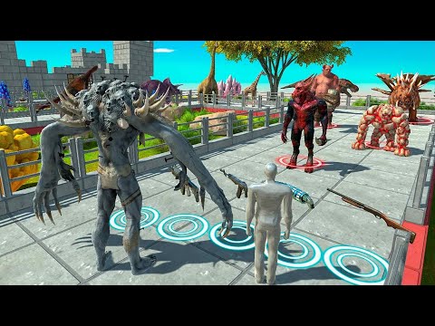🔥FPS EXTREME SIEGE OF A CASTLE WITH TAME SCOURGE - Animal Revolt Battle Simulator