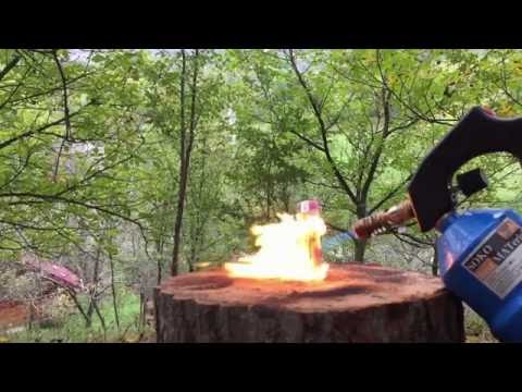 LIGHTER2 VS GAS TORCH | SLOW-MO | EXPLOSION