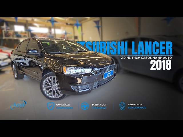 Vídeo MITSUBISHI LANCER 2.0 HL-T 16V GASOLINA 4P AUTOMATICO