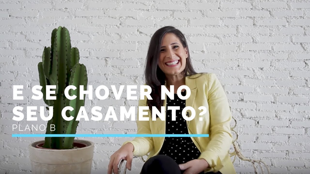 E se chover no seu casamento l Plano B para casamentos ao ar livre