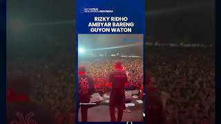 Rizky Ridho Hebohkan Penonton di Konser Guyon Waton, Warganet: Mas Jawa Lagi Ambyar
