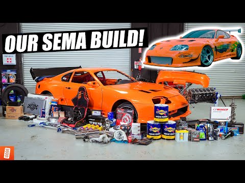 Building a Modern Day (Fast & Furious) 1994 Toyota Supra Turbo – Part 5 – SEMA 2022!