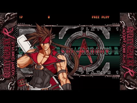 Guilty Gear XX Accent Core Plus R - Sol Badguy - Arcade Mode
