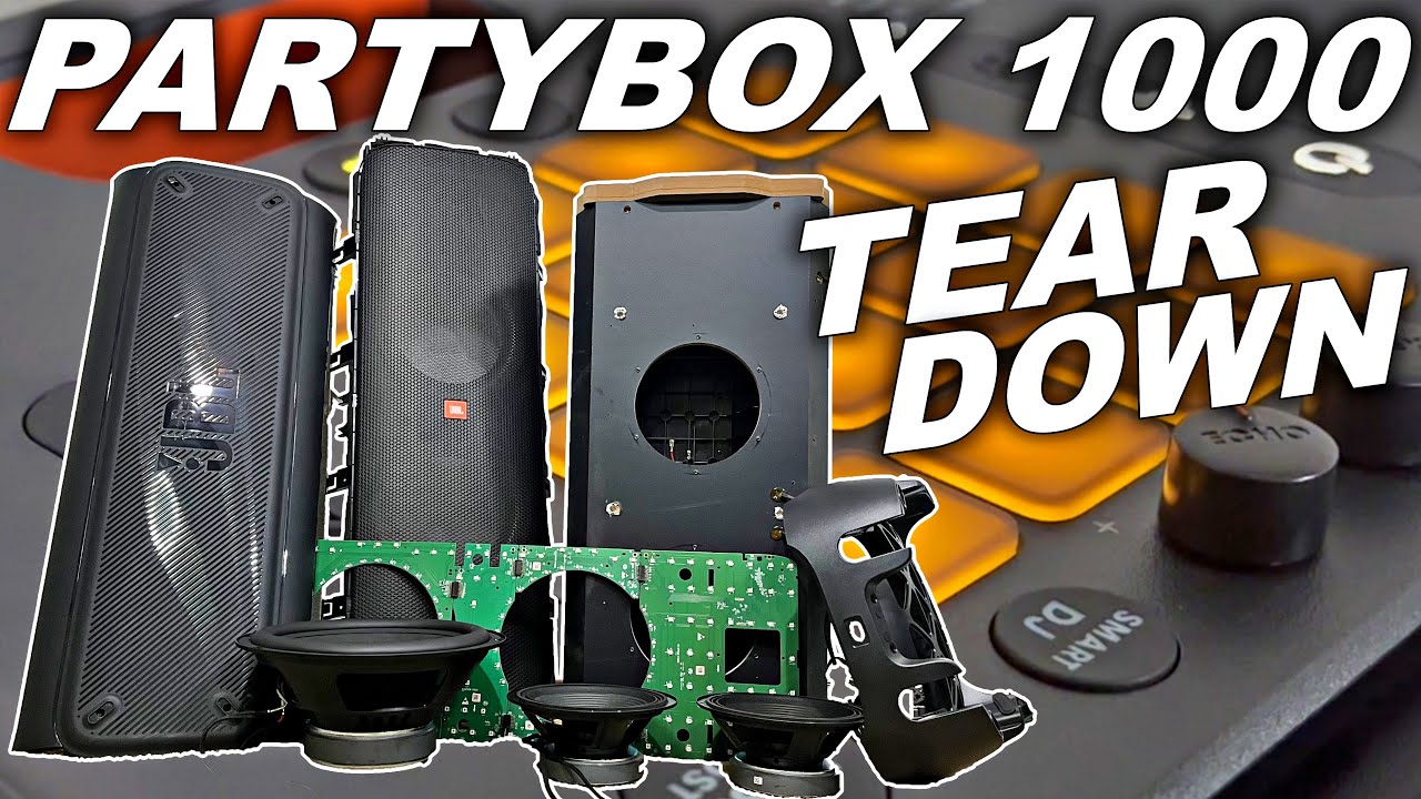 JBL PARTYBOX 1000  COMPLETE TEARDOWN !!!