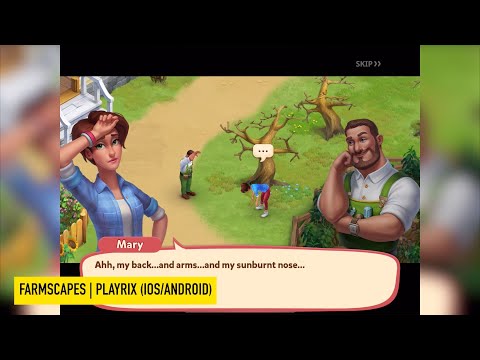 Farmscapes | Playrix - Gameplay, Walkthrough / Game Review (iOS, Android) Part 1