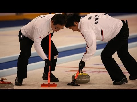CURLING: JPN-KOR Men Pacific-Asia Curling Chps 2014 - HIGHLIGHTS