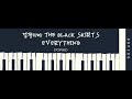 검정치마 The black skirts -  everything Piano cover
