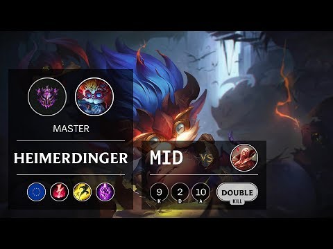 Heimerdinger Mid vs Vladimir - EUW Master Patch 9.14