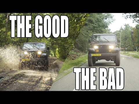 Jeep Wrangler YJ (1990): The Boat On The Road | Test Drive | DCG #3