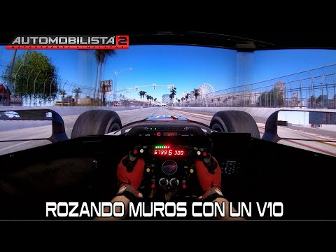 Rozando MUROS con un V10 en Long Beach - AUTOMOBILISTA 2