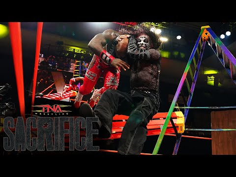 Jeff Hardy vs. Moose: LADDER MATCH! (FULL MATCH) | Sacrifice 2025