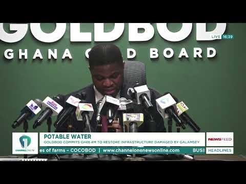GoldBod INVESTS GH¢8.4m to Restore Water Systems Damaged by Galamsey