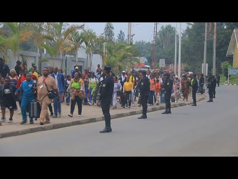 Video Thumbnail: Surrendered Congolese troops, people fleeing amid fighting in eastern DR Congo | AFP
