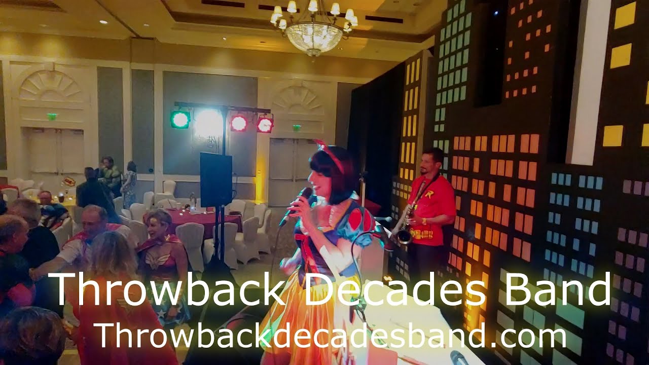 Promotional video thumbnail 7 for Throwback Decades Band