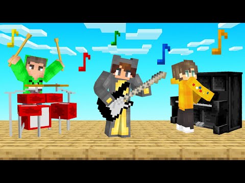 Slogo - We Started A MUSICAL BAND In Minecraft!