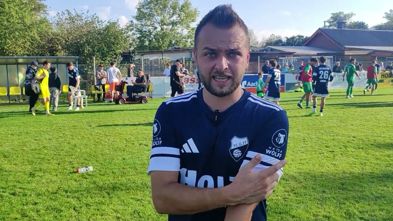  Marc Kleefisch – Stürmer Germania Lich-Steinstraß – nach der Pause den Ausgleich erzielt 