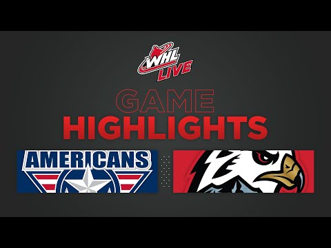 WHL Highlights: Americans (1) at Winterhawks (4) - February 4, 2023