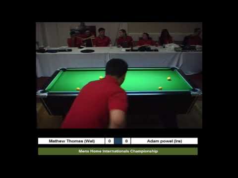 UPC Men's Student International Masters 2017 - Matthew Thomas (Wal) vs Adam Powell (Ire)