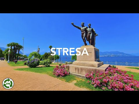 STRESA - The Best Town in Lake Maggiore - One of the Most Popular Tourist Attractions in Italy.