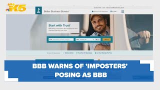 BBB of Washington warns of 'imposters' posing as the consumer-focused nonprofit