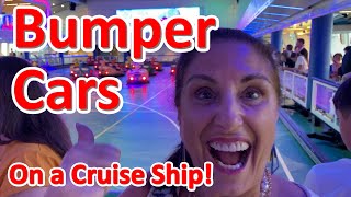 Bumper Cars on a Cruise Ship - We Take a Ride on Quantum of the Seas Seaplex Bumper CarsFinal 1