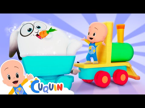 GRANDE E PEQUENO | Aprenda com o Trem Colorido do Cuquín | Vídeos educativos para crianças