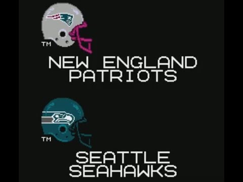 Tecmo Super Bowl XLIX - Patriots vs. Seahawks