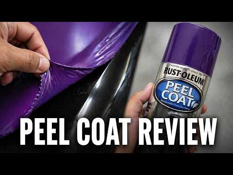 Rust-Oleum Automotive Peel Coat Spray Review