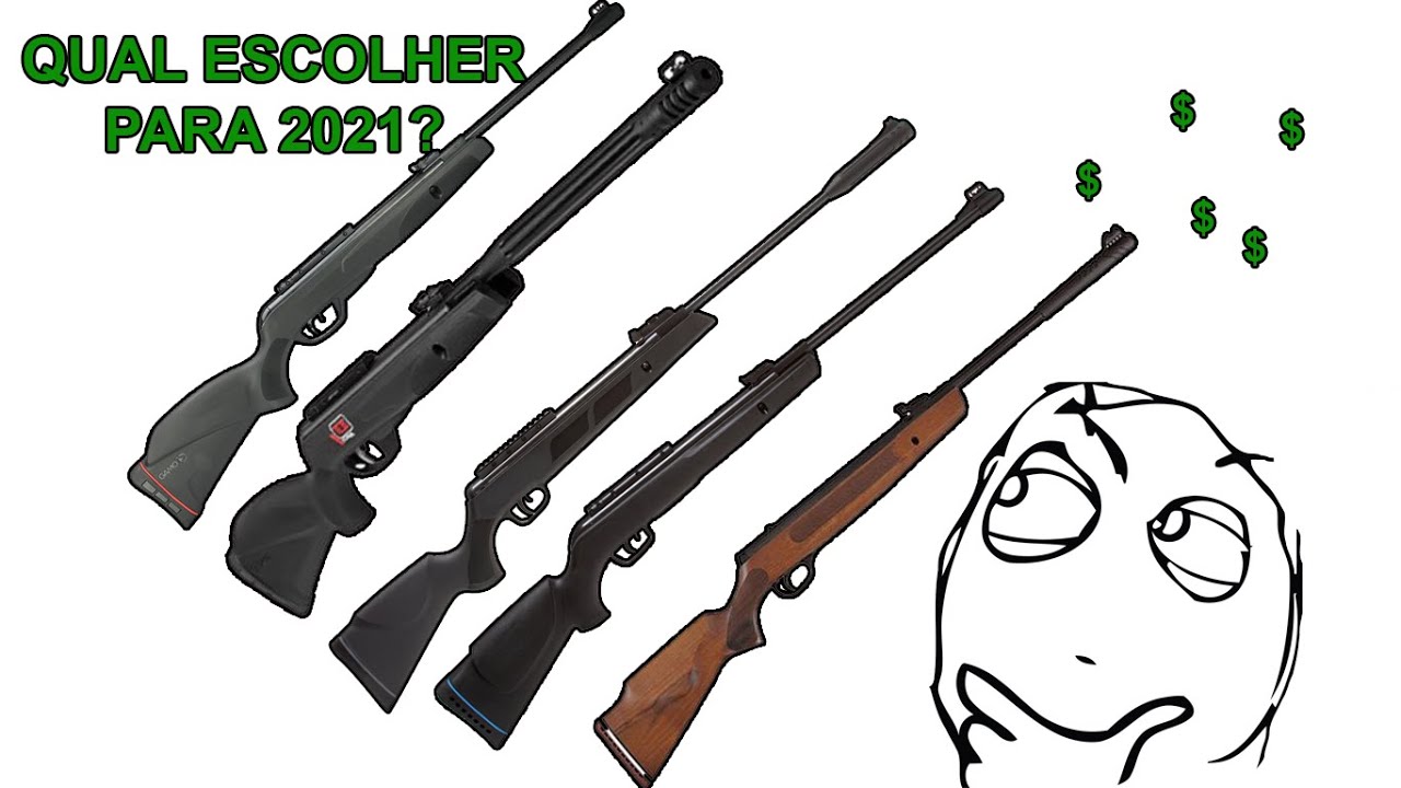 TOP 5 MELHORES CARABINAS DE PRESSÃO PARA 2021 - CAÇA PLINKING E LAZER