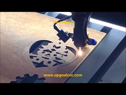 Wood Laser Cutting Machine Working