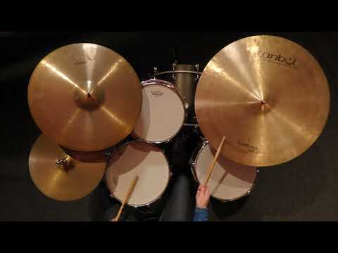 Used Istanbul Agop Traditional Dark Ride Cymbal 24" 2659 grams