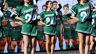 三菱重工相模原ダイナボアーズ イノシシダンス練習①