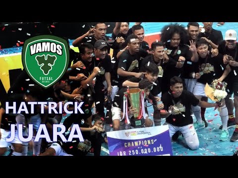 Vamos Mataram Juara 1 Pro Futsal League (PFL) 2019 - Liga Futsal Profesional Indonesia