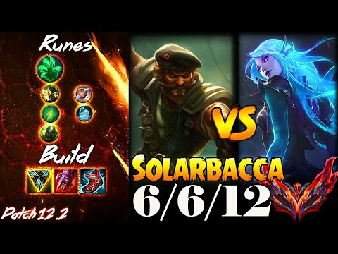 [ Solarbacca ] Gangplank vs Katarina Mid -  Season 12 - Grandmaster