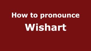 How to pronounce Wishart