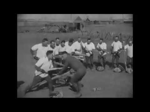 US Army Bayonet Fencing c.1917-1918