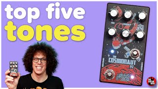Video thumbnail for The Cosmonaut V2 Reverb & Delay | TOP FIVE TONES | Matthews Effects by TheGuitarGeek