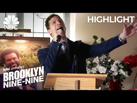 Jake Sings a Moving Tribute to Doug Judy at His Funeral - Brooklyn Nine-Nine (Episode Highlight)