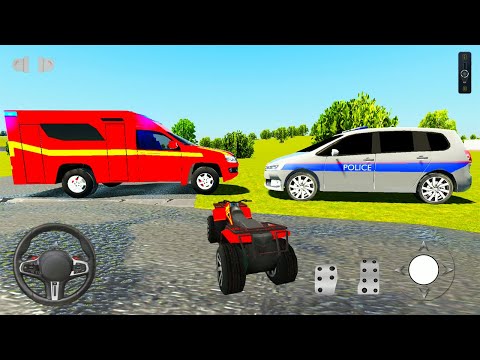 Ambulance Doctor Driver Simulator 2023 - City Rescue Van - Android Gameplay #11