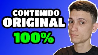 Convierte Contenido PLAGIADO en ORIGINAL 😎 (Gratis)