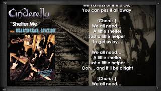 CINDERELLA - Shelter Me with Lyrics