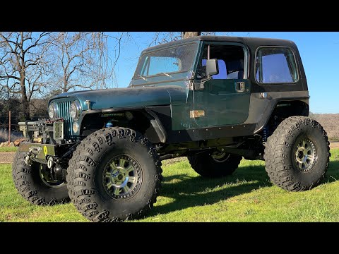 1977 LS Powered CJ7 on Spidertrax Axles with True Hi9 Diffs