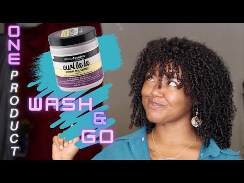 ONE PRODUCT WASH & GO | Aunt Jackie Curl LaLa Defining...